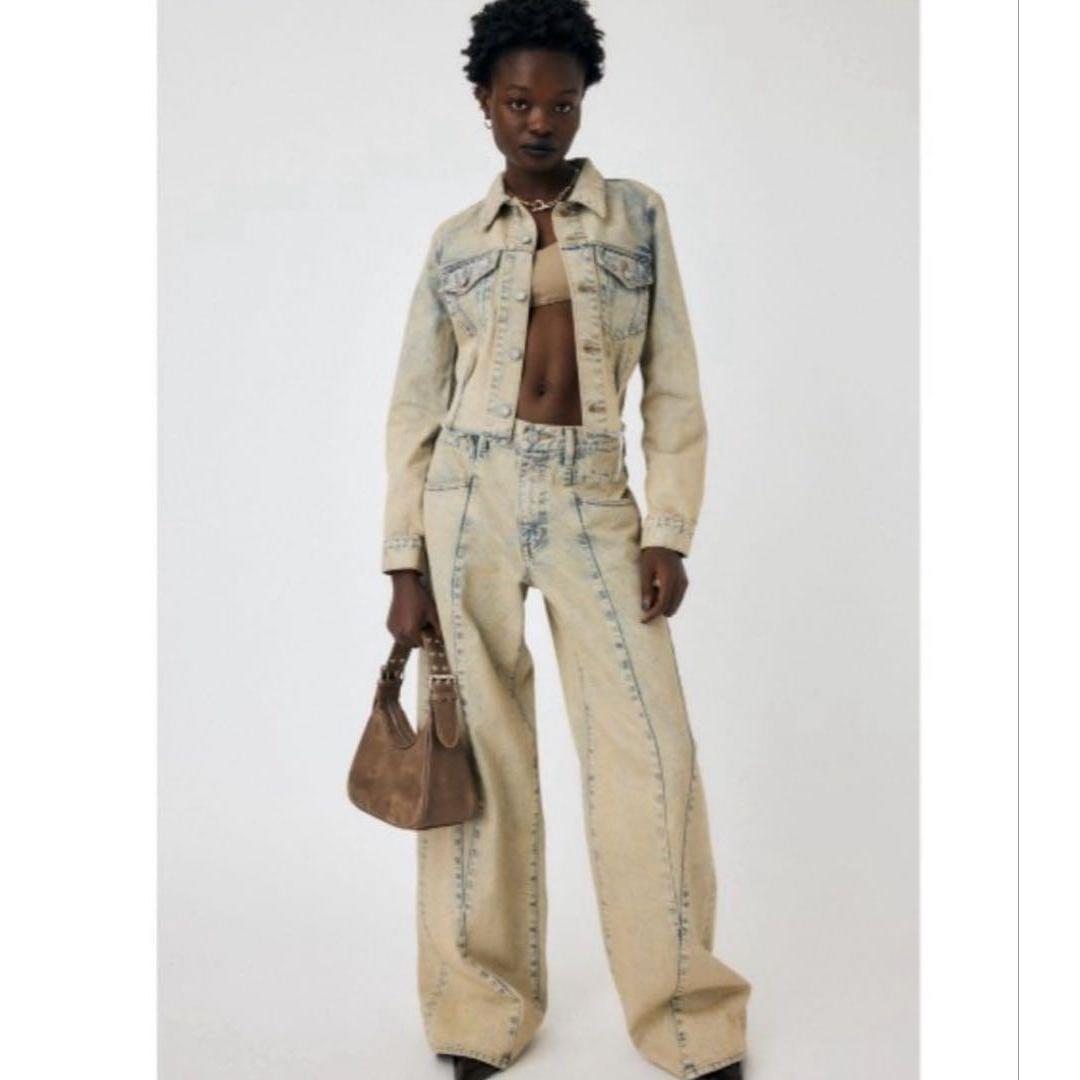 moussy denim pants