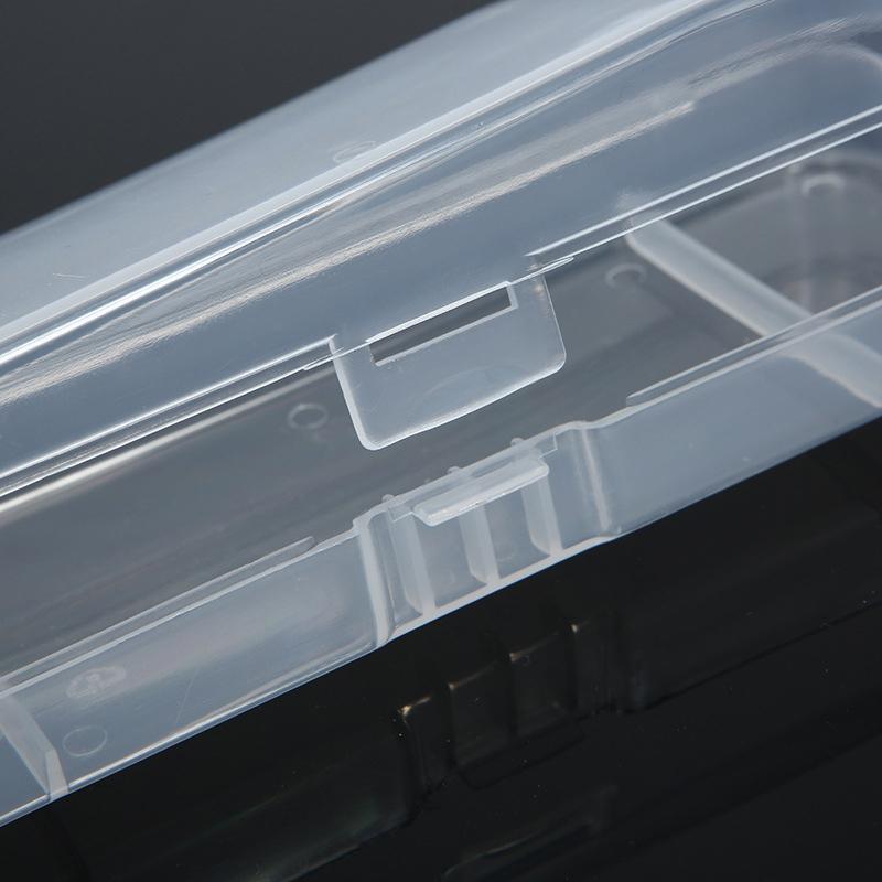 Men Universal Shaver Storage Box Handle Box Full Transparent Plastic Case Razor