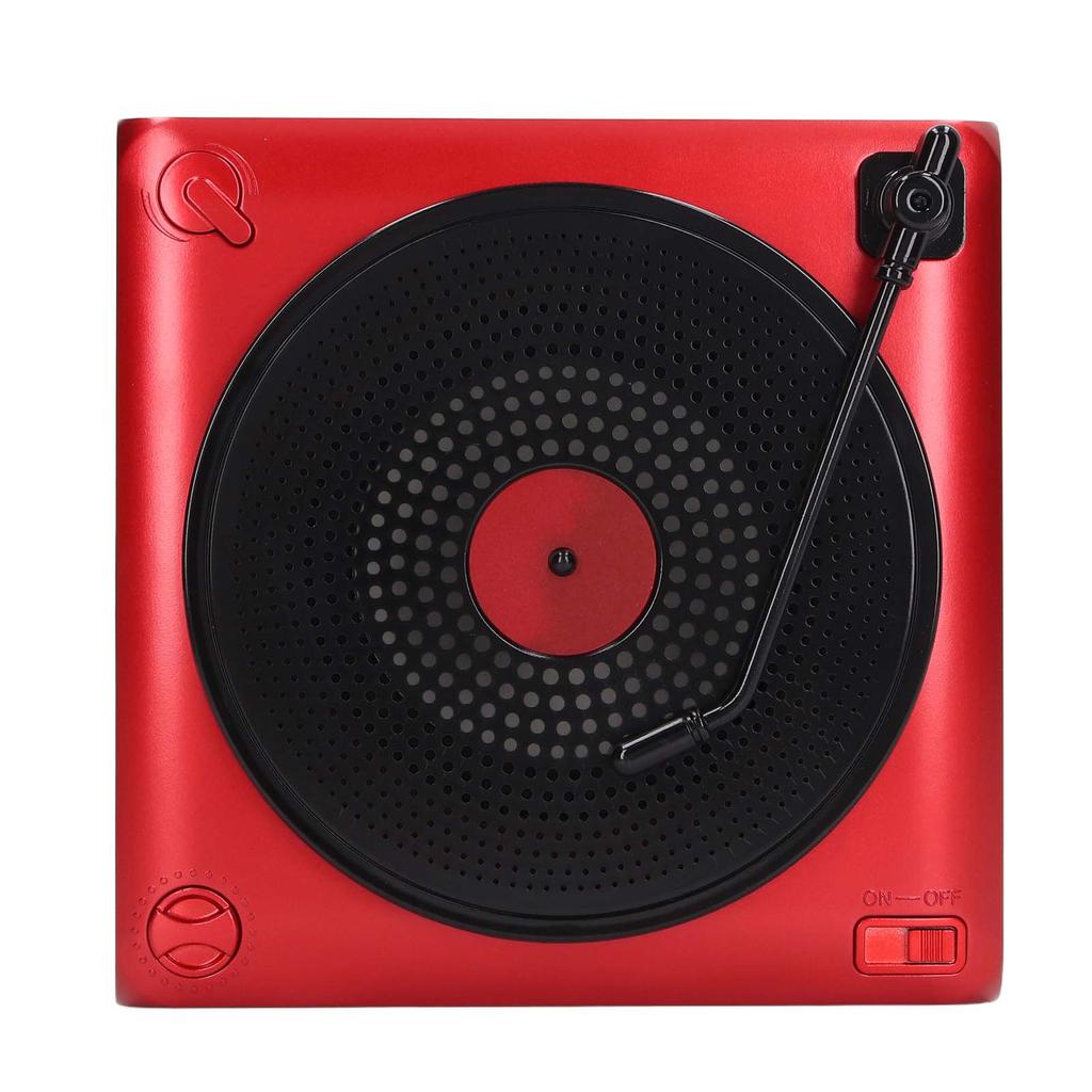 Karaoke Machine with Dual Microphone Portable LED Bluetooth Speaker for Birthday Home Party Red