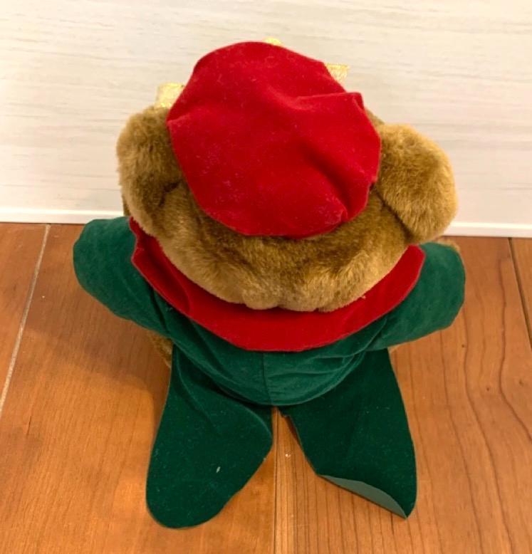 [USED] Teddy Bear (Christmas Colors)