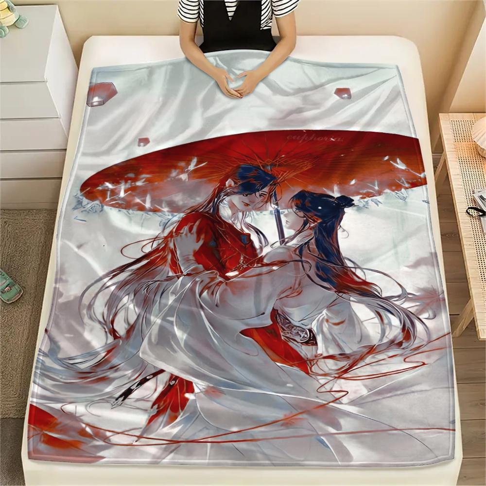 1 Pezzo Coperta in Flanella con Stampa Cartone Animato, Alta Qualità Confortevole per Tutte le Stagioni, Decorazione per la Casa, Calore e Comfort, Perfetta per Regalo di Natale Compleanno