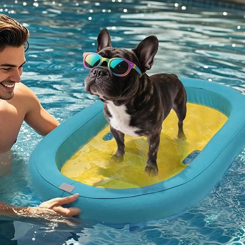Summer PetDog Floating Raft Wear-resistant And Durable Water Floating Pet Floating Row Suitable For Small Medium And Large Dogs