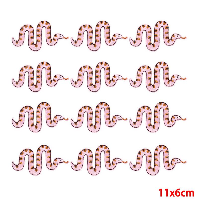 10 pezzi/lotto toppa da ricamo all'ingrosso termoadesiva sulle toppe per abbigliamento toppe su vestiti giacche decorazioni applique forniture per cucire