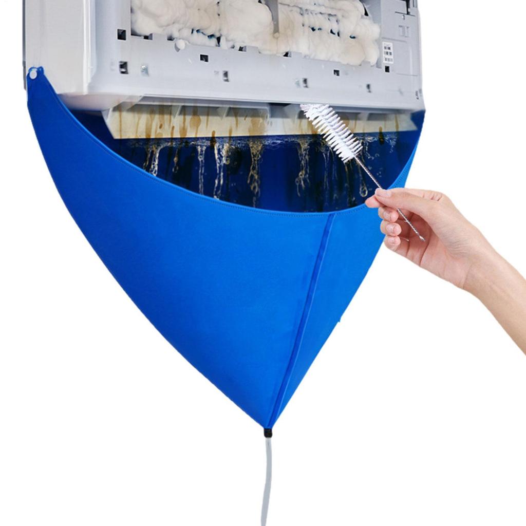 Air Conditioner Cleaning Cover Kit With Clean Brush Waterproof Dust Protection Bag for Air Conditioners Cleaner Set