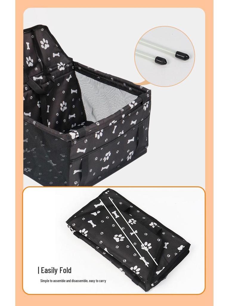 Breathable Foldable Portable Pet Travel Bag - Ideal for Cats & Dogs On the Go