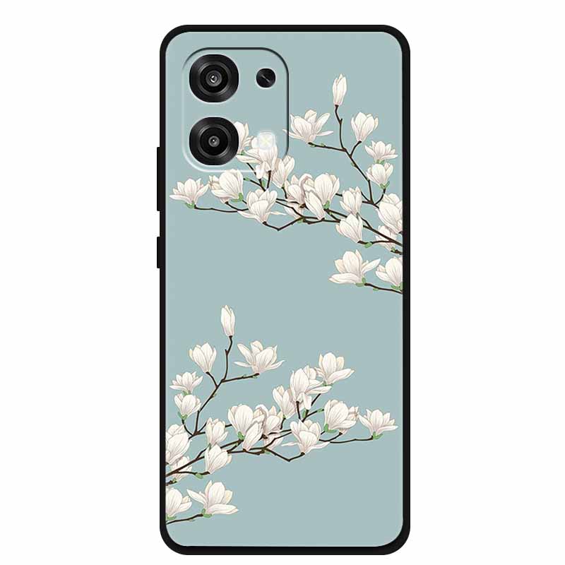 For OPPO A6 Pro 4G 5G 3D Flower Case F31 Soft TPU Bumper Protector Relief Emboss Silicone Phone Cover for F 31 A 6 Fundas Coque