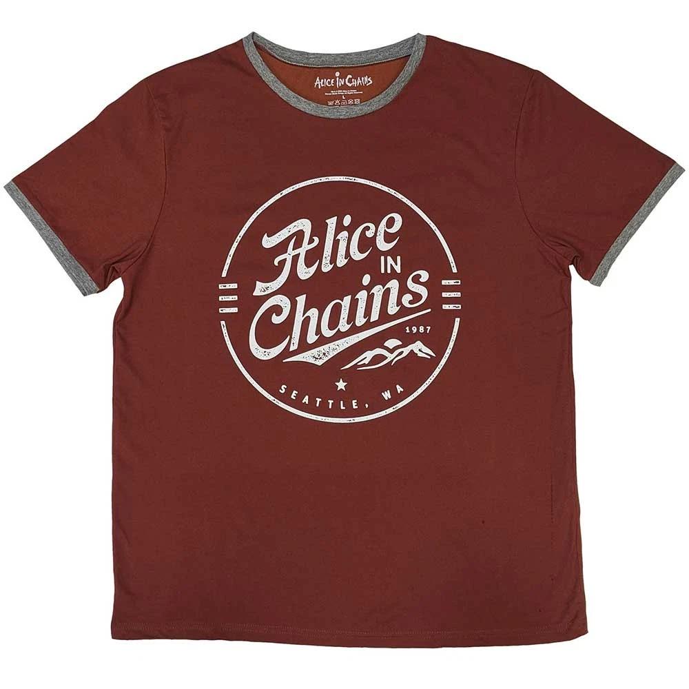 Alice In Chains Circle Emblem Официальная футболка мужская унисекс 4XL