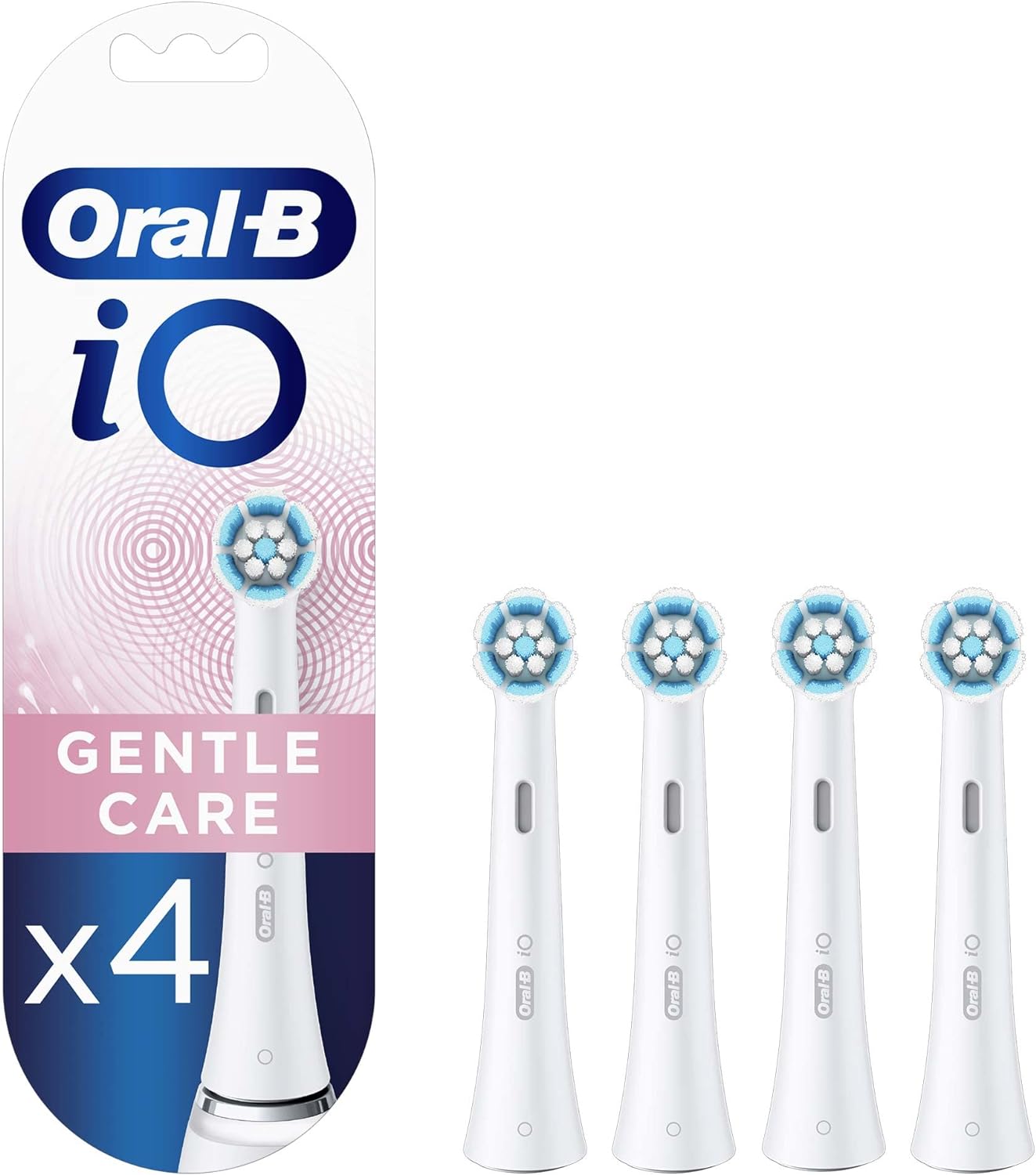 

Сменная насадка для зубной щетки Oral-B iO Gentle Care, 4 шт.
