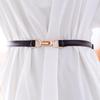 Versatile Women's Thin Leather Waist Belt - Trendy Fashion INS Style for Dresses and Coats