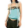 2000s Faux Furs Leopard Pattern Waist Belt Adjustable Waistband For Women And Teens Fashion Waist Decoration Accessory