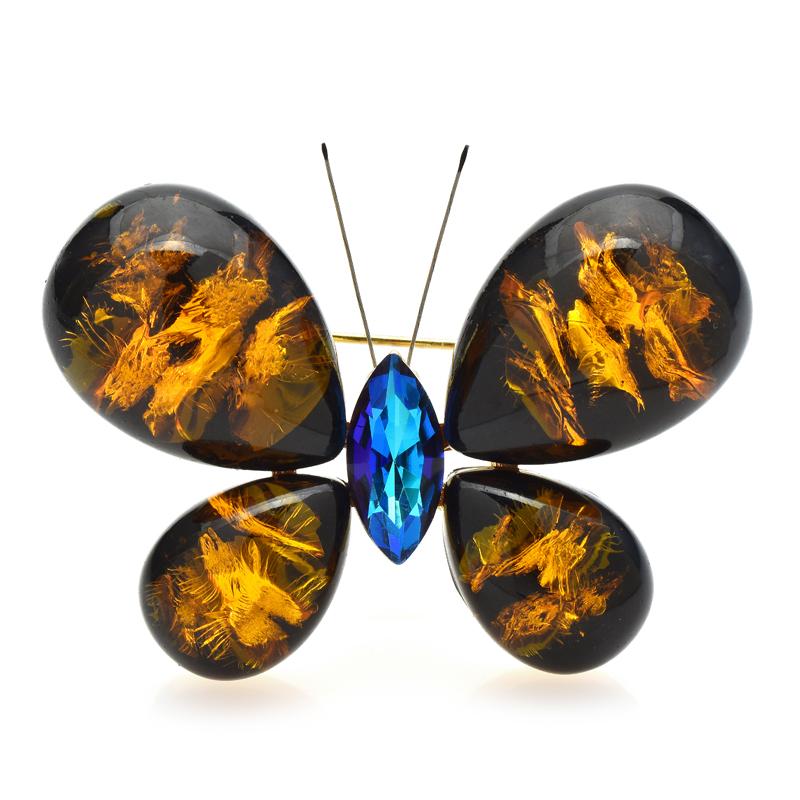 

Красивые броши-бабочки для женщин, новый дизайн, смоляные насекомые, броши для офиса, булавки, подарки