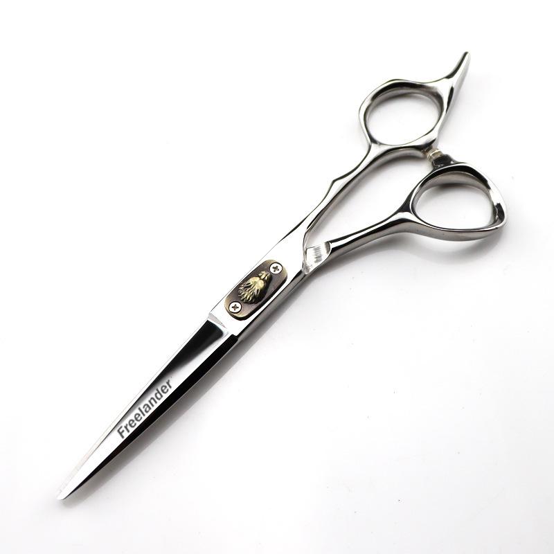 6.0" God Walker Hairdressing Scissors - Wolf Head Handle, Straight & Thinning Shears