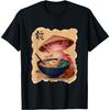 Axolotl Men Woman Kawaii Eating Ramen Japanese Axolotl T-Shirt
