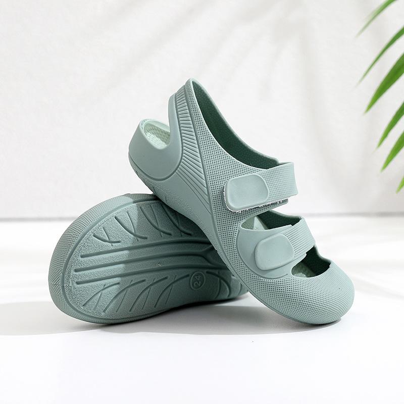 Letní dětské sandály Baby Batole Měkké Neklouzavé Boty Princezna Dětské Plážové Sandály Roman Sandály Protiskluzové