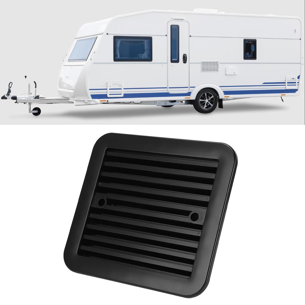 Boczny wylot powietrza RV 8,07x7,28 cala Wydajna wentylacja Chłodzenie Wylotowy grill wentylacyjny do pojazdu kempingowego Bo