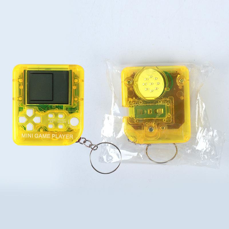 Game Blast Block Tetris Mini Toy Game Machine Portable Keychain Gift Children