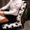 Meng Huoban Winter Cartoon Heated Office Chair Cushion