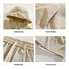 Men's Hooded Ice Silk Cooling Quick-Dry Sportswear Set