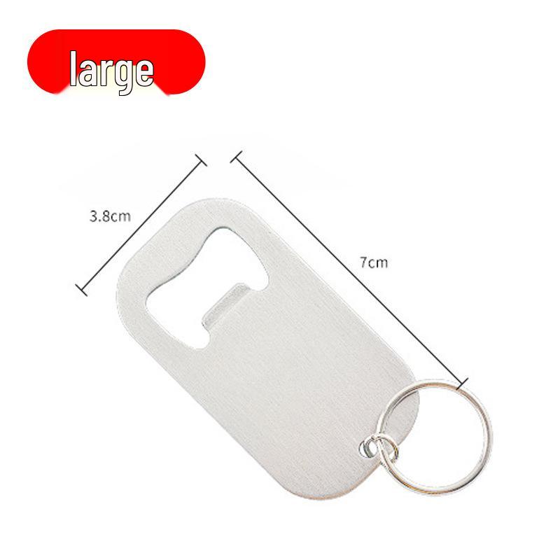 Stainless Steel Fashion Keychain Bottle Opener for Soda & Beer