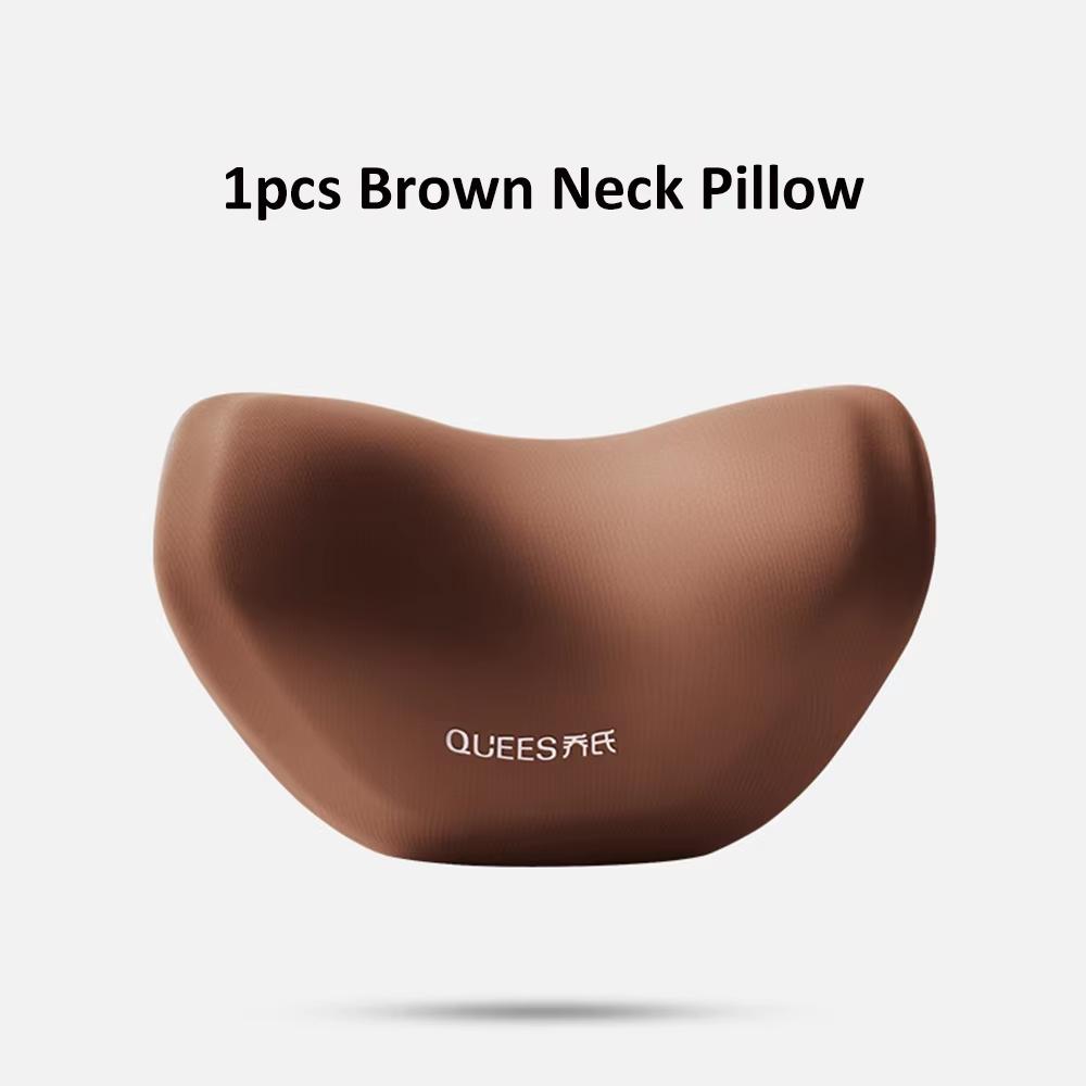 

Car Headrest Pillow Auto Neck Cushion Car Back Lumbar Waist Pillow Slow Rebound Guard Head Support for Universal Car Supplies