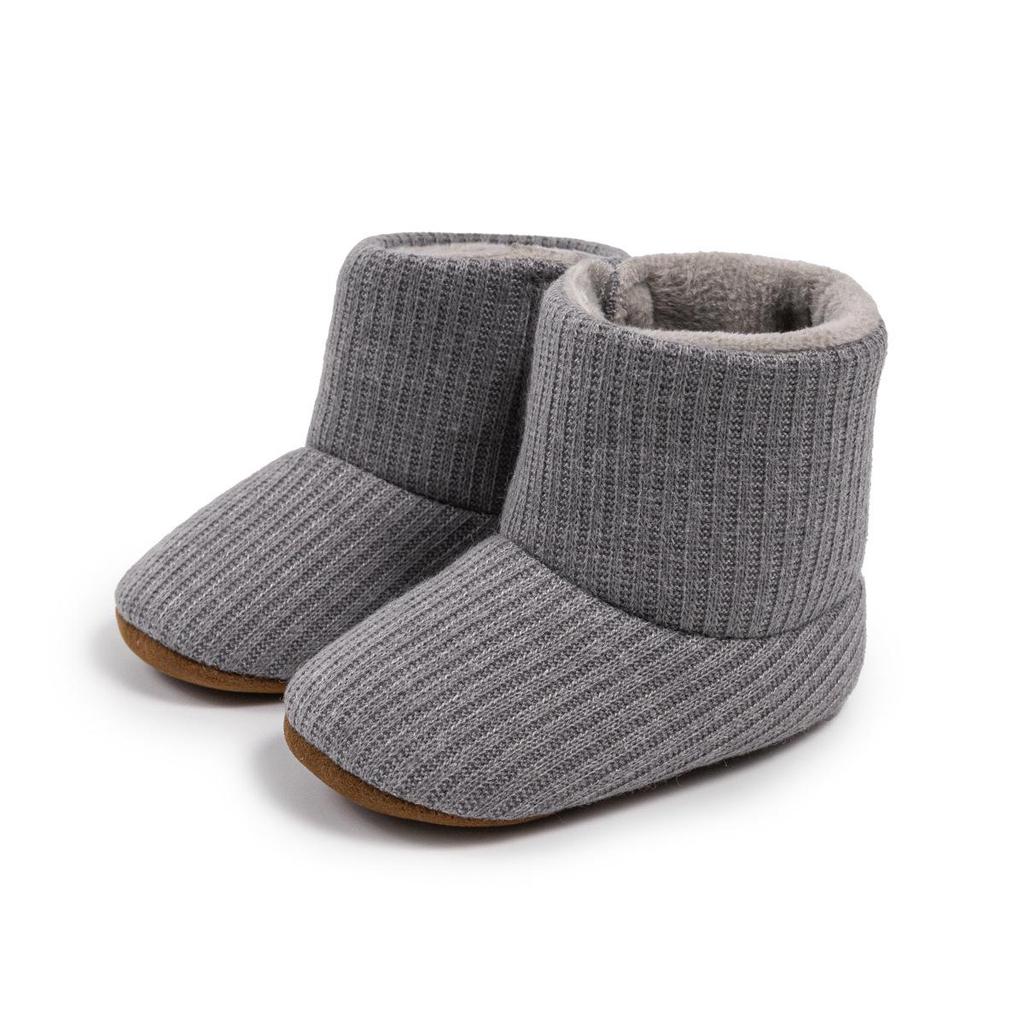 Infant Non-slip Velvet Baby Boots - Soft Sole Toddler Shoes