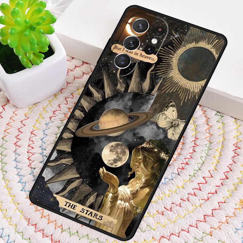 Dark Academia Celestial Collage Phone Case for Samsung Galaxy Note 10 Pro S26 Ultra S23 S24 FE S25 S21 S22 PLUS Shockproof Cove