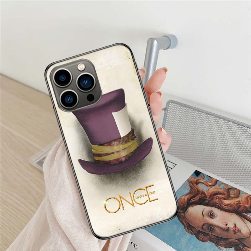 Evil Queen Once Upon A Time Phone Case For Iphone 17 Air 16 15 Pro Max 14 Plus 16E Coque 13 Pro 12 Mini 11 Clear Cover Silicone