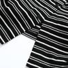 Shetu Off-Shoulder Striped Knit Top