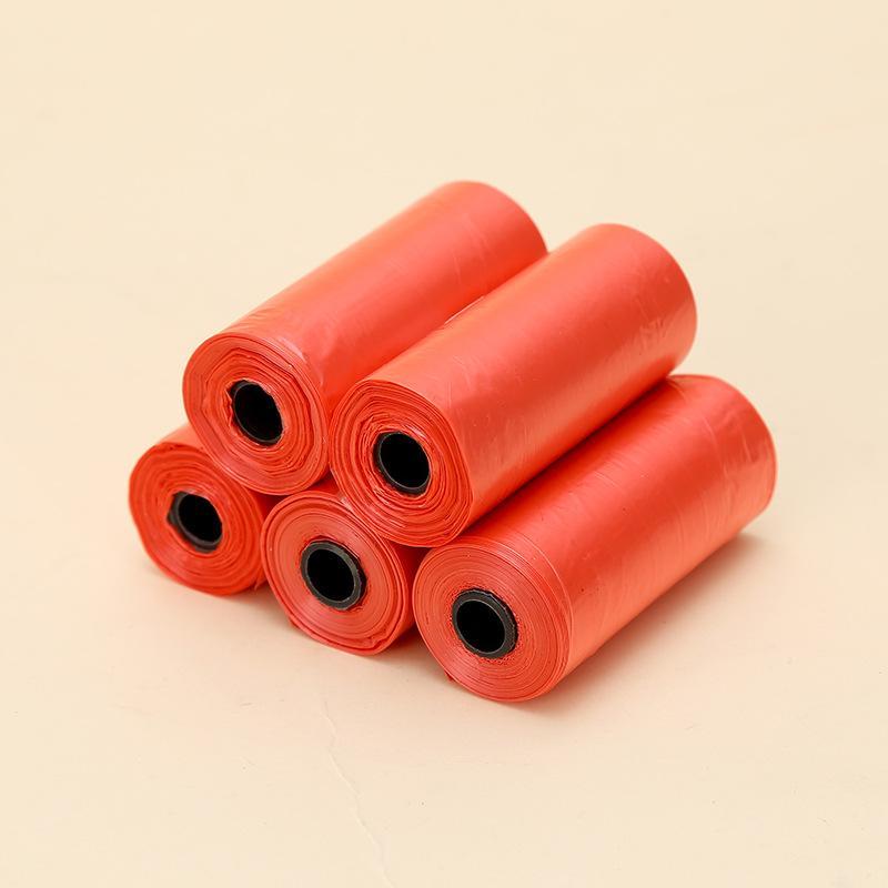 Disposable Small Trash Bags Thickened Leakproof Household Garbage Pouches 5-30 Rolls for Kitchen Bathroom Office Use