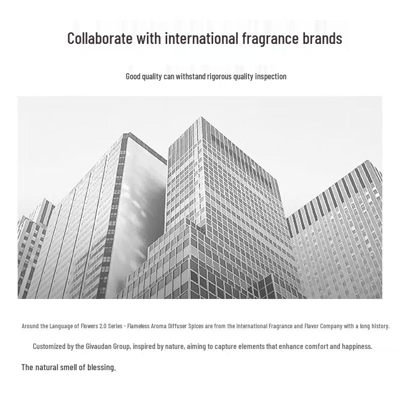 Miling Flameless Aroma Diffuser - Chinese Gardenia