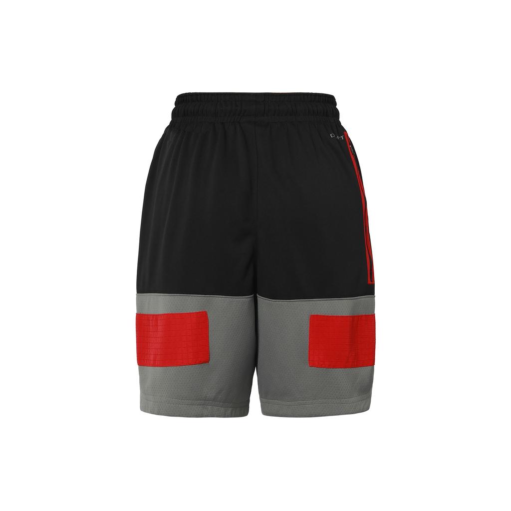 Jordan Contrast Quick-Dry Breathable Basketball Shorts Men Bottoms Black CZ4767-010