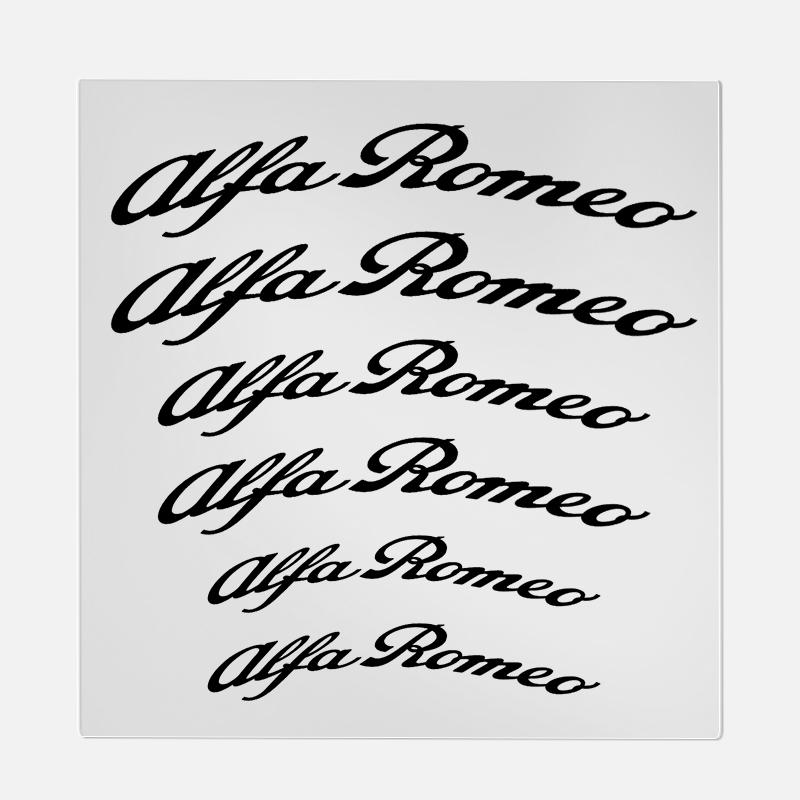 2026 Heißer Aufkleber Auto Bremssattel Aufkleber Hitzebeständige Aufkleber Auto Zubehör Für Alfa Romeo Giulietta GT 159 147 156 Mito B