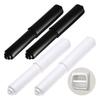 (Pack of 3) Bathroom Paper Holder Roller Space Saving and Reliable Telescopic Rollers Replacement Durable and Convenient