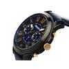 Ceas FOSSIL Grant Cronograf Quartz Negru-Bleumarin FS5061 Bărbați