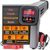 Lumină de avans motor KZYEE cu turometru KT60 Auto Digital 2 și 4 timpi benzină 12V Lampă stroboscopică inductivă Lumină de avans aprindere