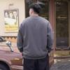 Steel-printed Soft High-quality Fabric Wrinkle-resistant Men's Street Sports Casual Breathable Loose Fashion Trend Comfortable Long-sleeved Tops