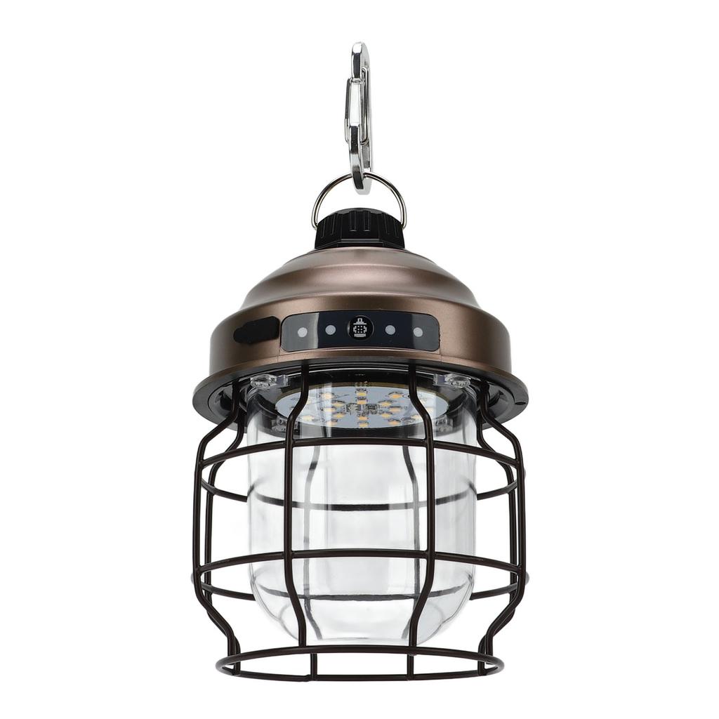 LED Camping Lantern Retro Portable Outdoor Rechargeable Camping Lights for Home Camping Outdoor Emergency