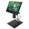 LCD Digital Microscope 10in 1080P Adjustable for Industrial SMD SMT Electronics Repair Soldering