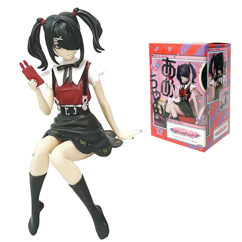 Anime Needy Girl Overdose Cute Rain KAnge PVC Figure Beautiful Girl Desktop Model Collection Birthday Christmas Gift In stock