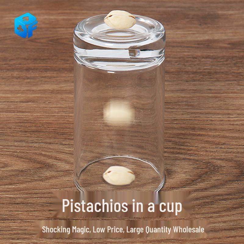 Северное Волшебство Фисташковый Сквозной Стакан - Сценический и Крупный План Магические Реквизиты Лю Цяня