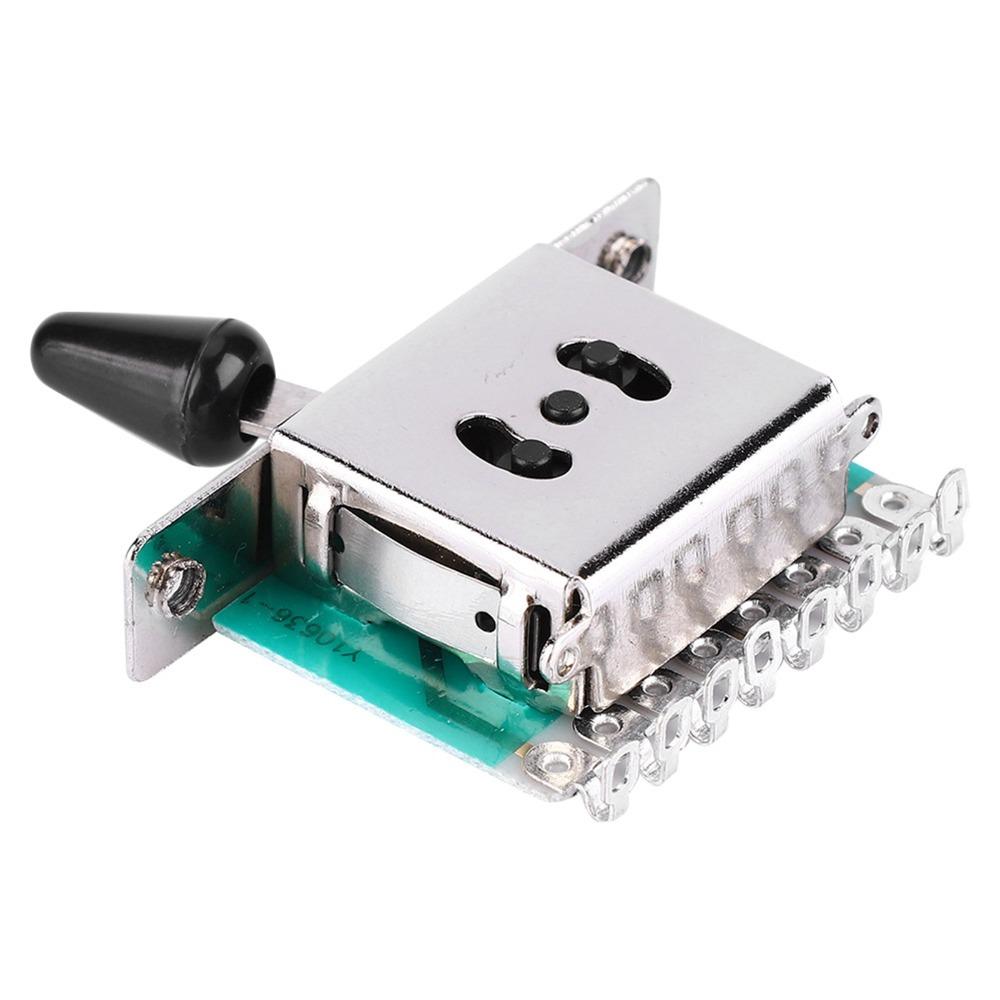 5-Way Position Guitar Lever Switch Metal Electric Guitar Pot Switch For Guitar