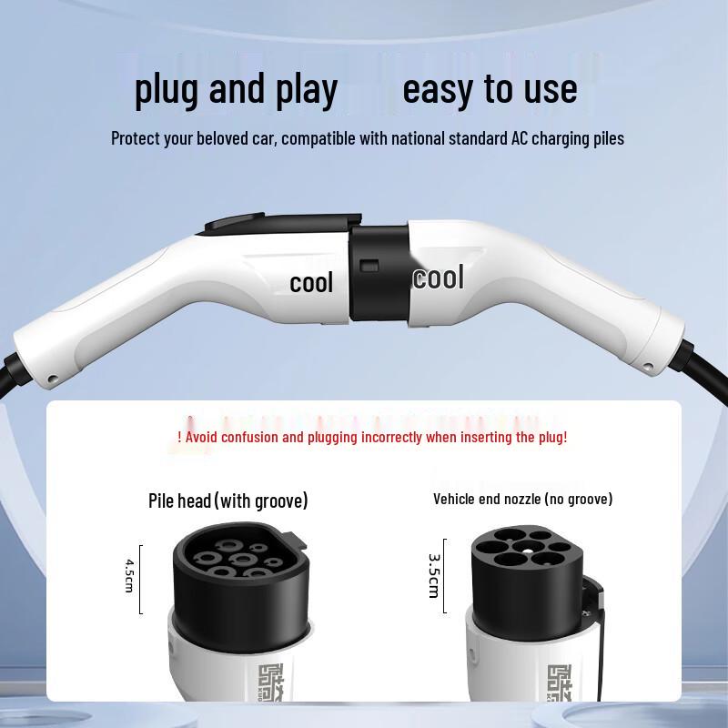Kuqi 32A 7kW EV Charging Extension Cable