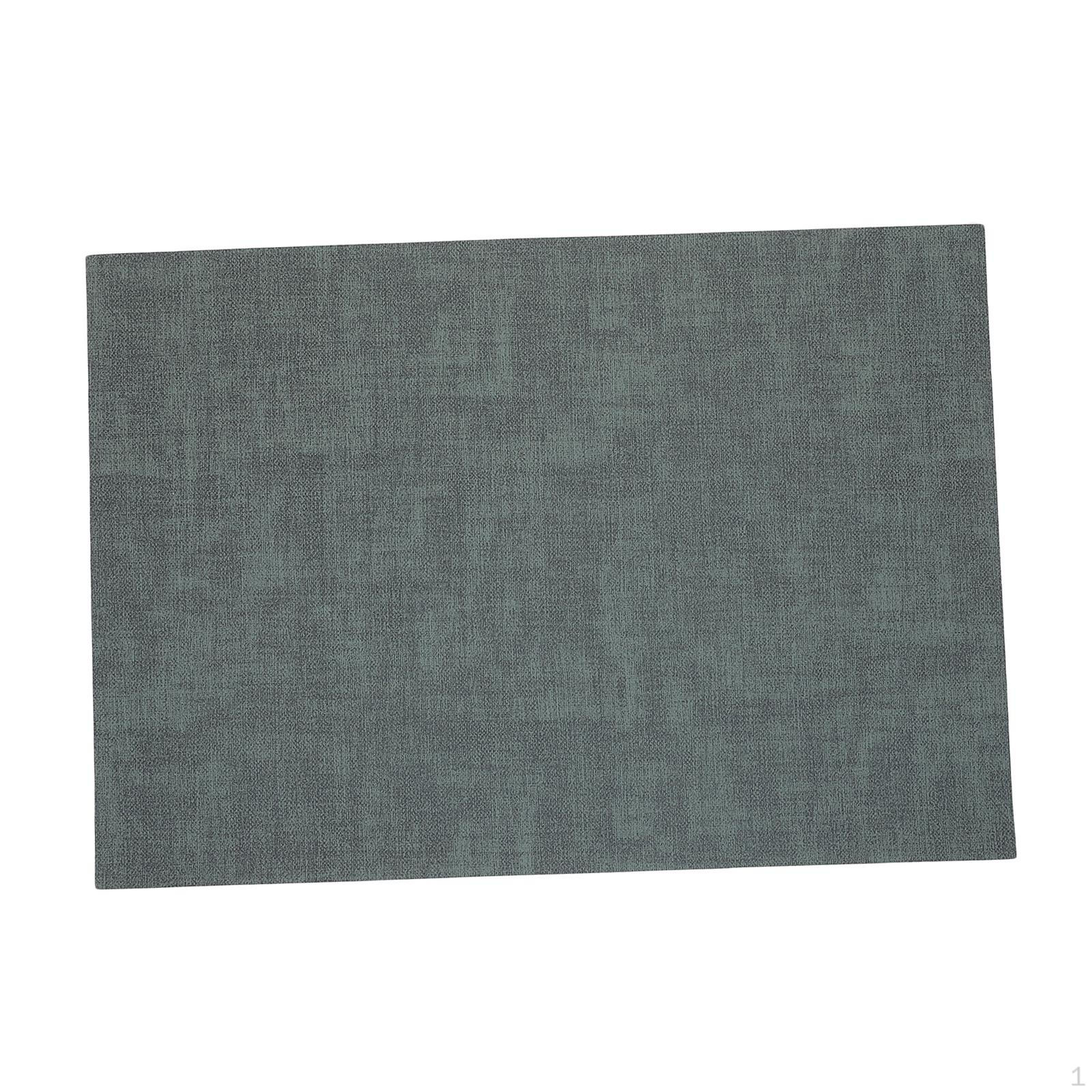 

Элегантный набор салфеток для обеденного стола из искусственной кожи зелёный