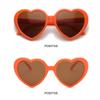 UV400 Polarized Heart Sunglasses Party Beach Love Shaped Shades Heart Shaped Sun Glasses  for Women