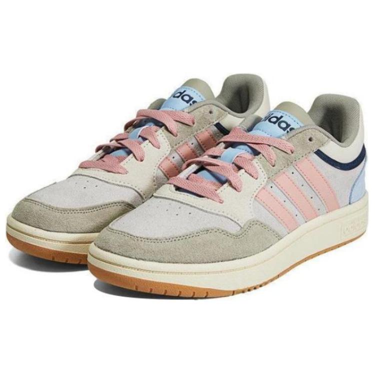 Adidas Hoops 3.0 Basketball Shoes 'Cream White Pink' Women's HP6901