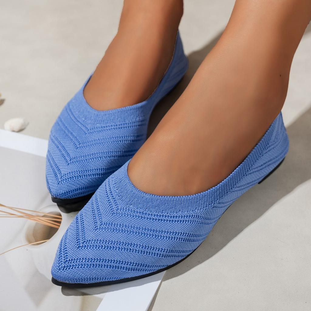 Women Flat Shoes Female Comfortable Pointed Toe Casual Shoes Office Work Shoes Women Shallow Mouth Single Shoes Pregnant Mother Shoes Driver Shoes