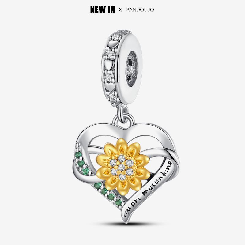 Brand Latest Arrival Yellow Series Animal Shape Charm Bead Component Bead Components Compatible With Pandach Authentic Original Bracelet High Quality