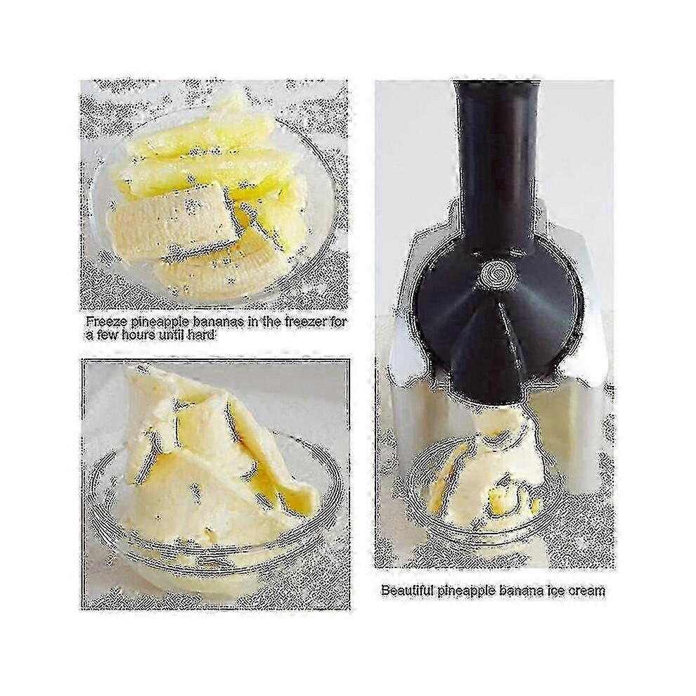 Home Ice Cream Maker Electric Fruit Sorbet Machine for Making Healthy Vegan Ice Cream Desserts Edition 072