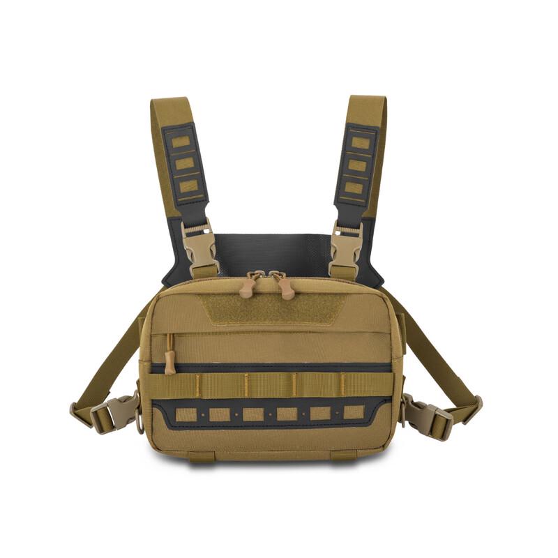 Мужская уличная тактическая нейлоновая жилетка-сумка на грудь
