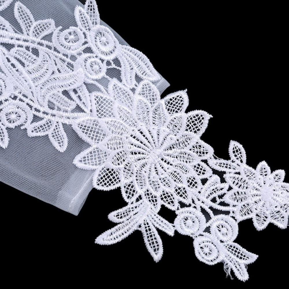Fingerless Bridal Gloves Lace Long Mittens Creative Women Cosplay Gloves  Ladies